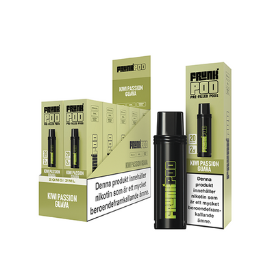Frunk Pod - Kiwi Passion Guava (10-Pack) med tio förfyllda pods