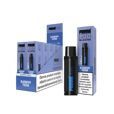 Frunk Pod - Blueberry Fusion (10-Pack) med tio förfyllda pods