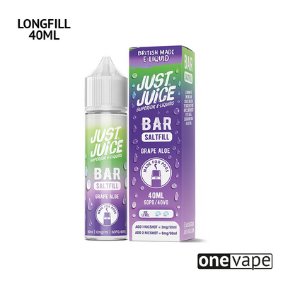 Just Juice Bar - Grape Aloe (40ml Longfill)