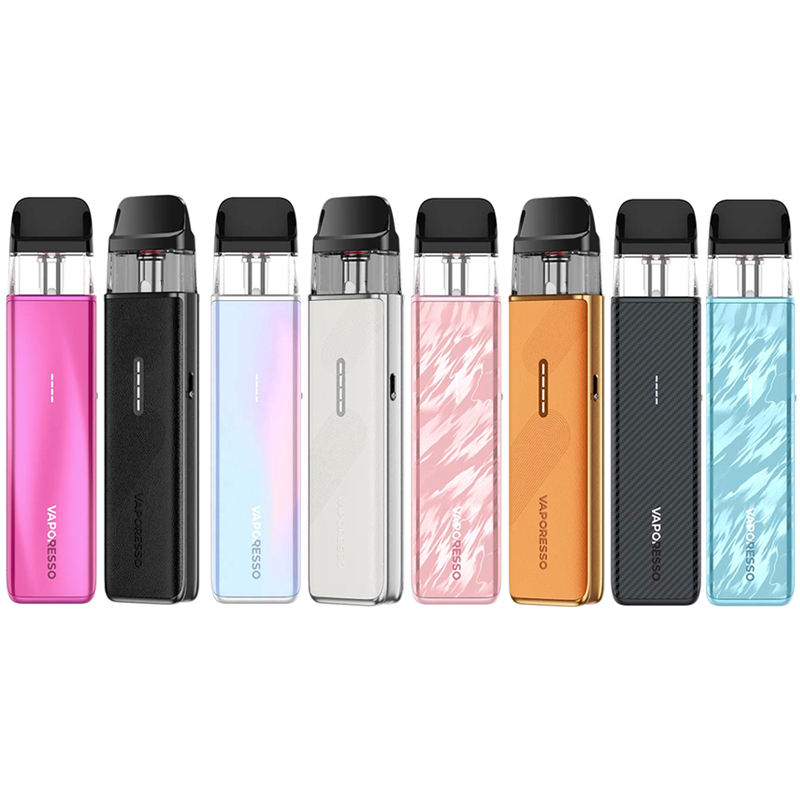 Vaporesso XROS 5 MINI i flera färger – kompakt e-cigarett med transparent pod, stilren design och olika färgvarianter