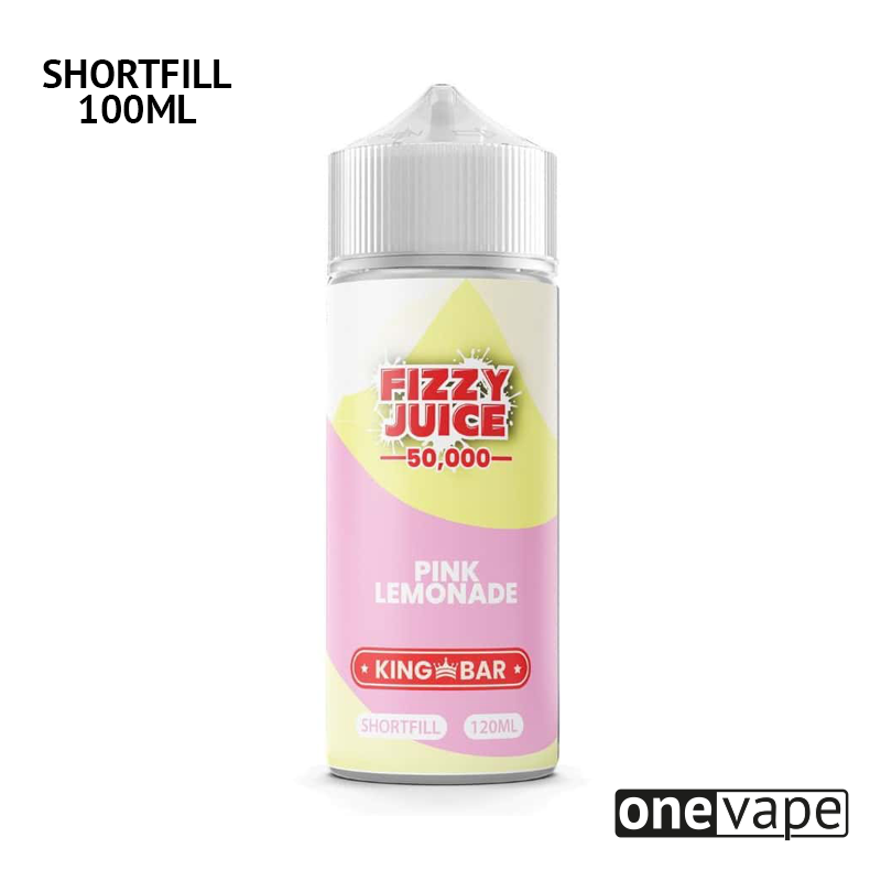 Fizzy King Bar - Pink Lemonade (100ml Shortfill)