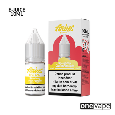 Arius Bar Salt - Strawberry Golden Pineapple (10ml, Nic Salt)