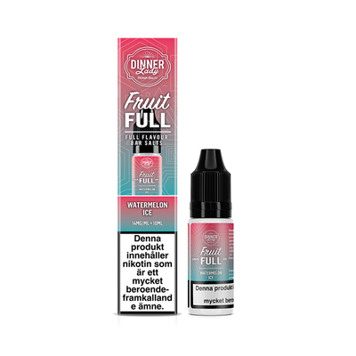 Dinner Lady Bar Salts - Watermelon Ice (10ml, Nic Salt)