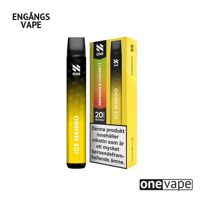 N One Engångs Vape - Ice Mango