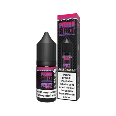 E-juice Frunk Bar Salt Berry Mixer 14 mg 10 ml med flaska och kartong