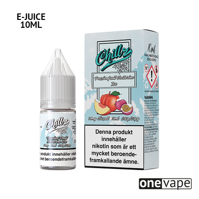 Chillz - Passionfruit Nectarine Ice (10ml, Nic Salt)