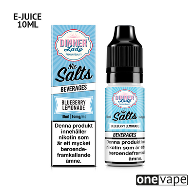 Dinner Lady - Blueberry Lemonade (10ml, Nic Salt)