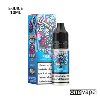 Seriously Salty - Blue Razz Ice (10ml, Nic Salt)