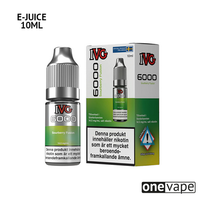 IVG 6000 - Sourberry Fusion (10ml, Nic Salt)