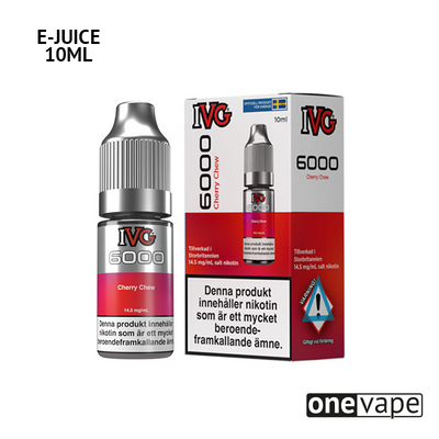 IVG 6000 - Cherry Chew (10ml, Nic Salt)
