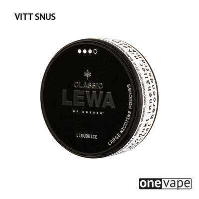 LEWA - Liquorice (All White Snus)
