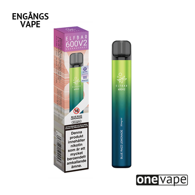 Elfbar V2 Mesh Engångs Vape - Blue Razz Lemonade