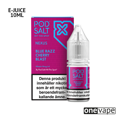 Nexus - Blue Razz Cherry Blast (10ml, Nic Salt)