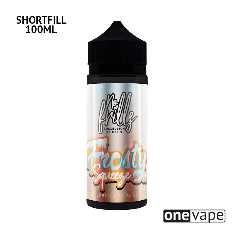 No Frills Frosty Squeeze - Honeydew & Raspberry (100ml Shortfill)