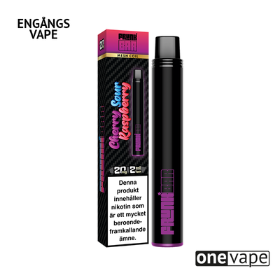 Frunk Bar Mesh Engångs Vape - Cherry Sour Raspberry