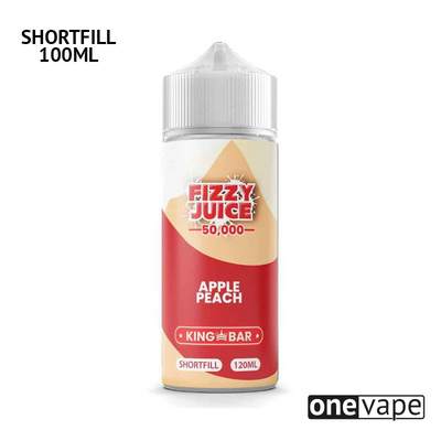 Fizzy King Bar - Apple Peach (100ml Shortfill)