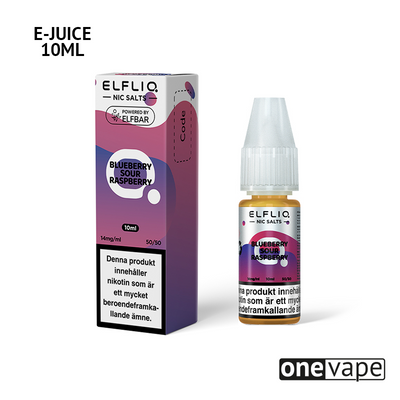 ElfLiq - Blueberry Sour Raspberry (10ml, Nic Salt)
