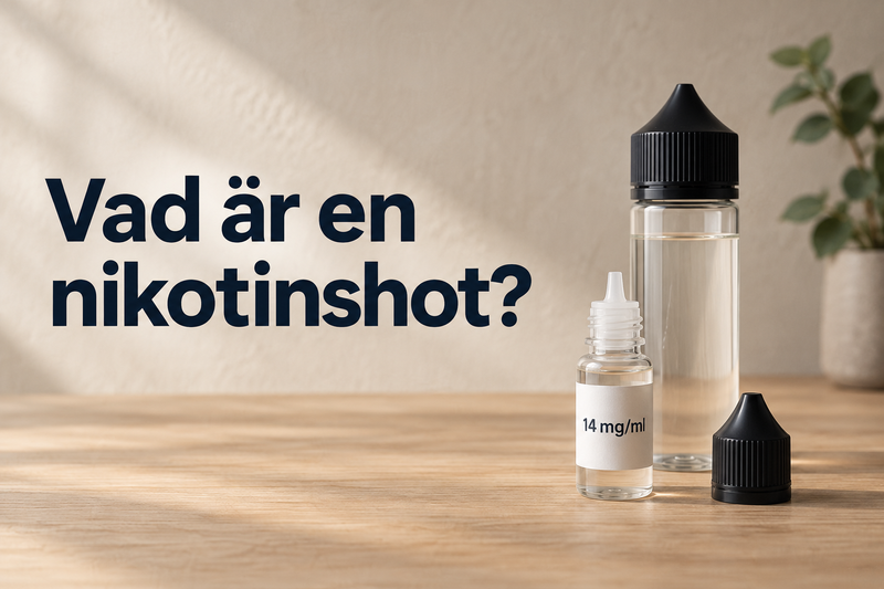 Vad är en nikotinshot och hur fungerar den?