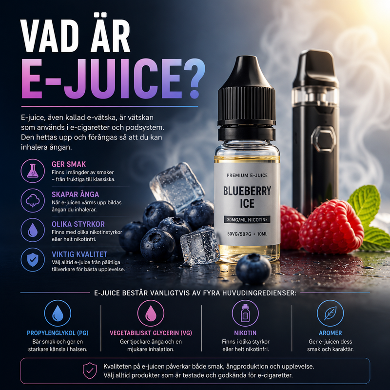 Vad är e-juice?
