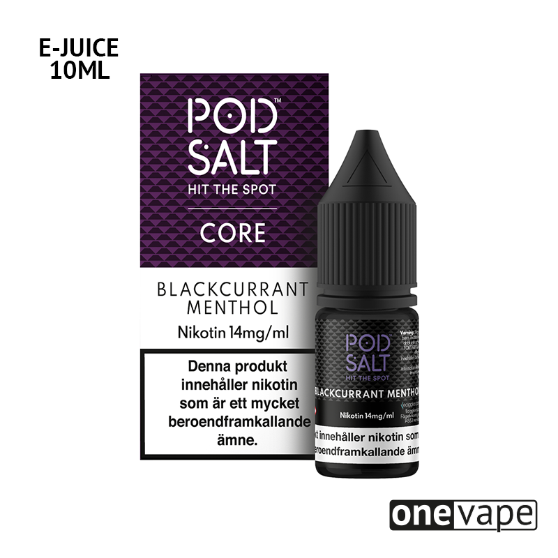 Pod Salt - Blackcurrant Menthol (10ml, Nic Salt)