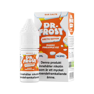Dr Frost Arctic Edition Bar Salt - Mango Pineapple Ice (10ml, Nic Salt)