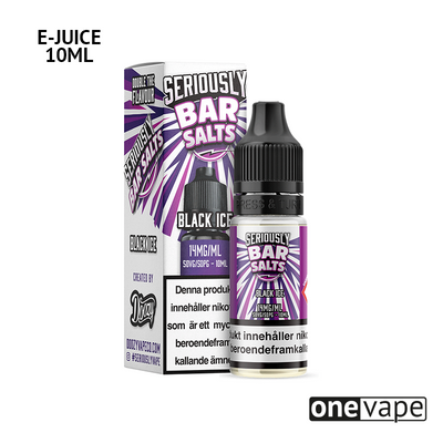 Seriously Bar Salts - Black Ice (10ml, Nic Salt)