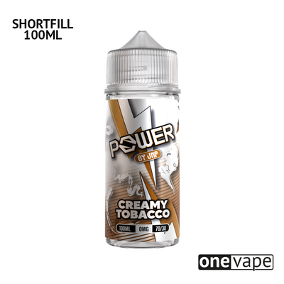 Power by JNP - Creamy Tobacco (100ml Shortfill)