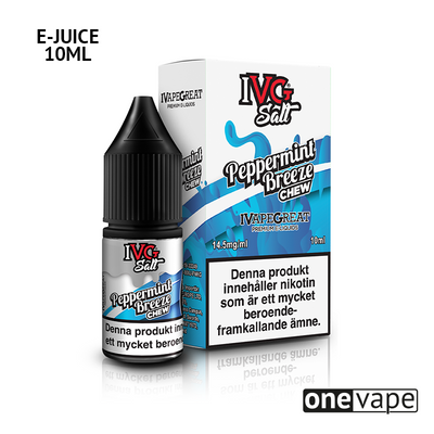 IVG Salts - Peppermint Breeze Chew (10ml, Nic Salt)