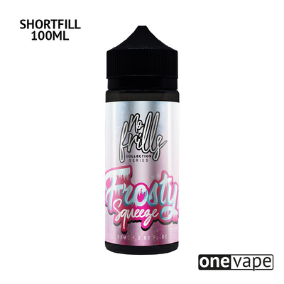 No Frills Frosty Squeeze - Raspberry Cooler (100ml Shortfill)