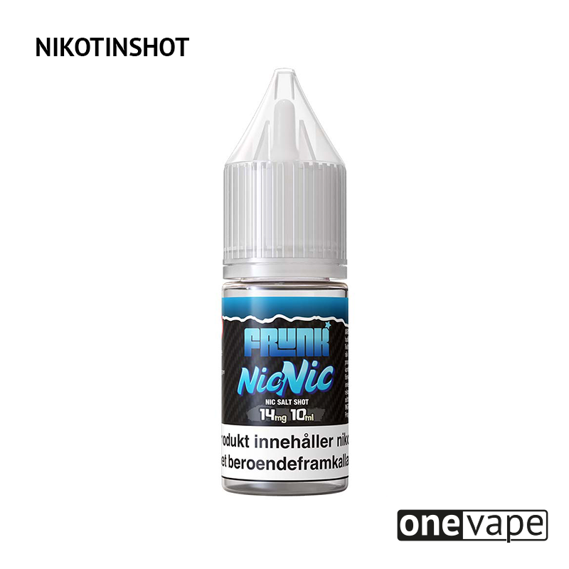 Frunk Nic Nic - Nikotinshot Salt 14mg 70VG/30PG
