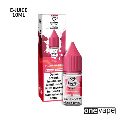 Crystal Clear - Mixed Berries (10ml, Nic Salt)