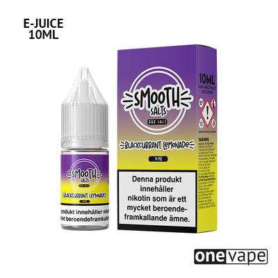 Smooth Salts - Blackcurrant Lemonade (10ml, Nic Salt)