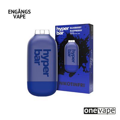 Hyper Bar ZERO Mesh Engångs Vape - Blueberry Raspberry