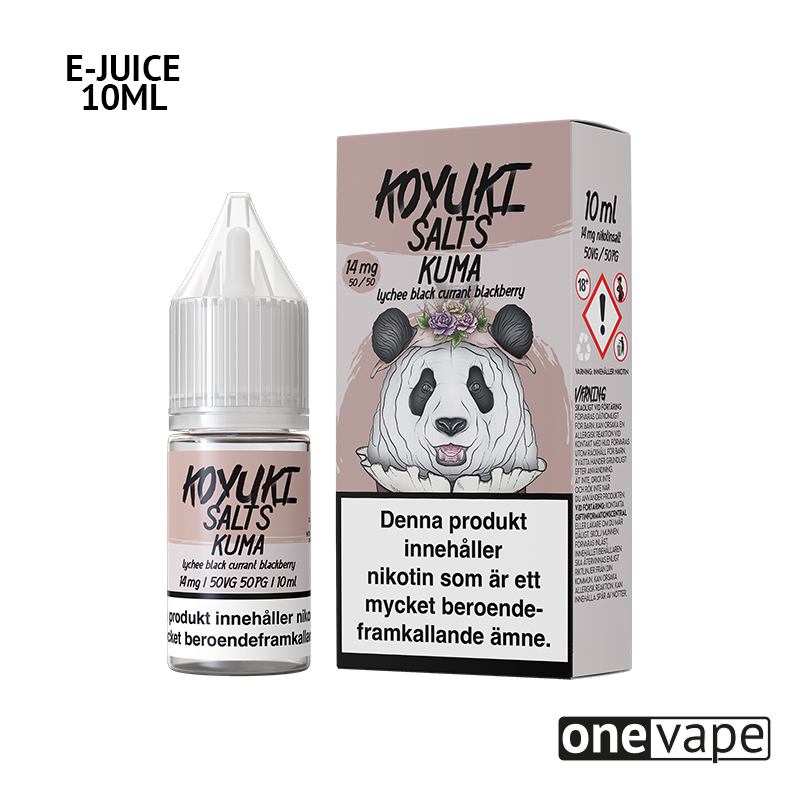 Koyuki Salts - Kuma (10ml, Nic Salt)