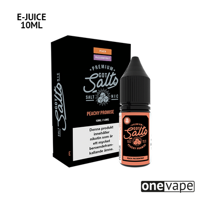 Got Salts - Peachy Promise (10ml, Nic Salt)