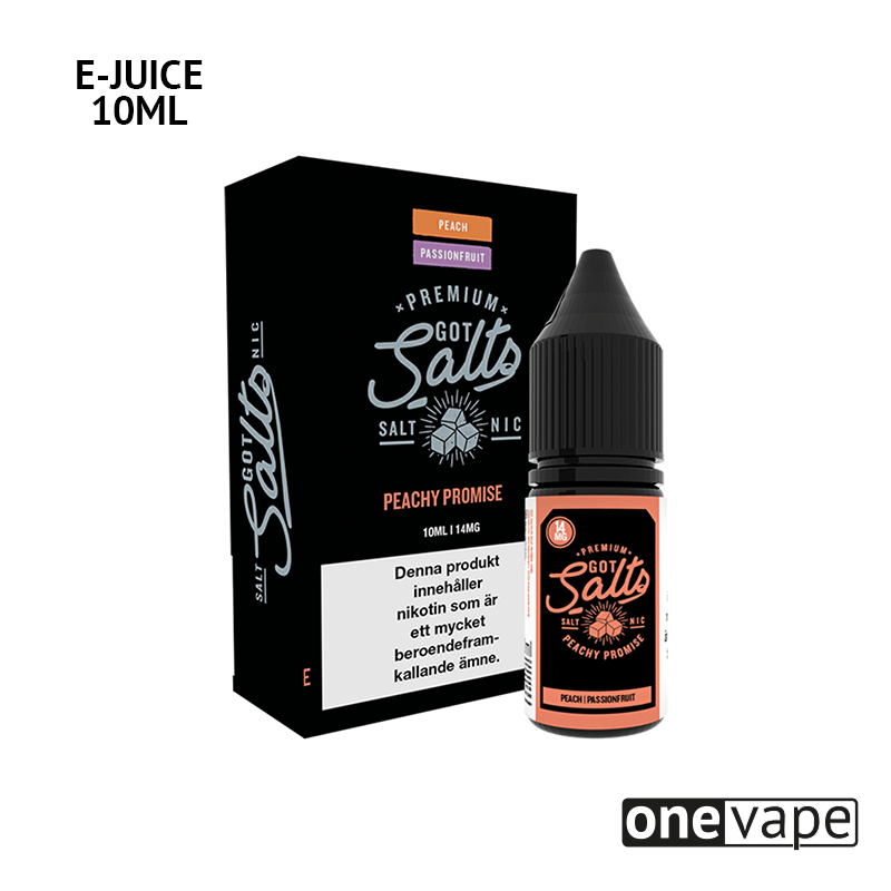 Got Salts - Peachy Promise (10ml, Nic Salt)