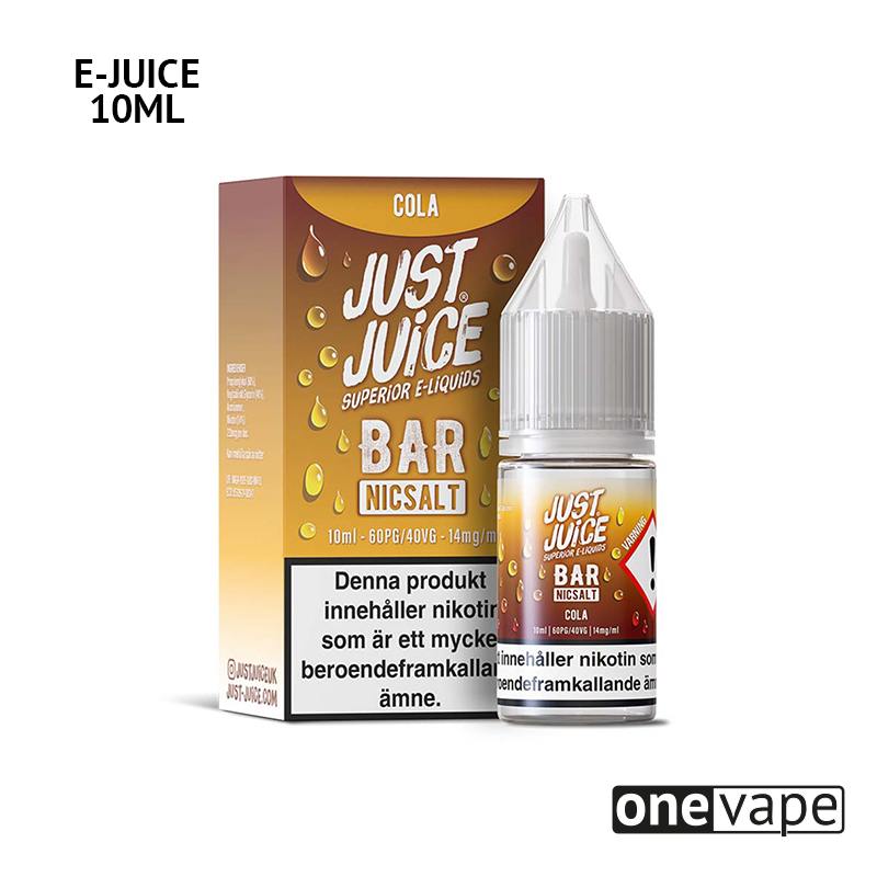 Just Juice Bar - Cola (10ml, Nic Salt)