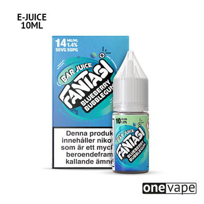 Fantasi Bar Salt - Blueberry Bubblegum (10ml, Nic Salt)