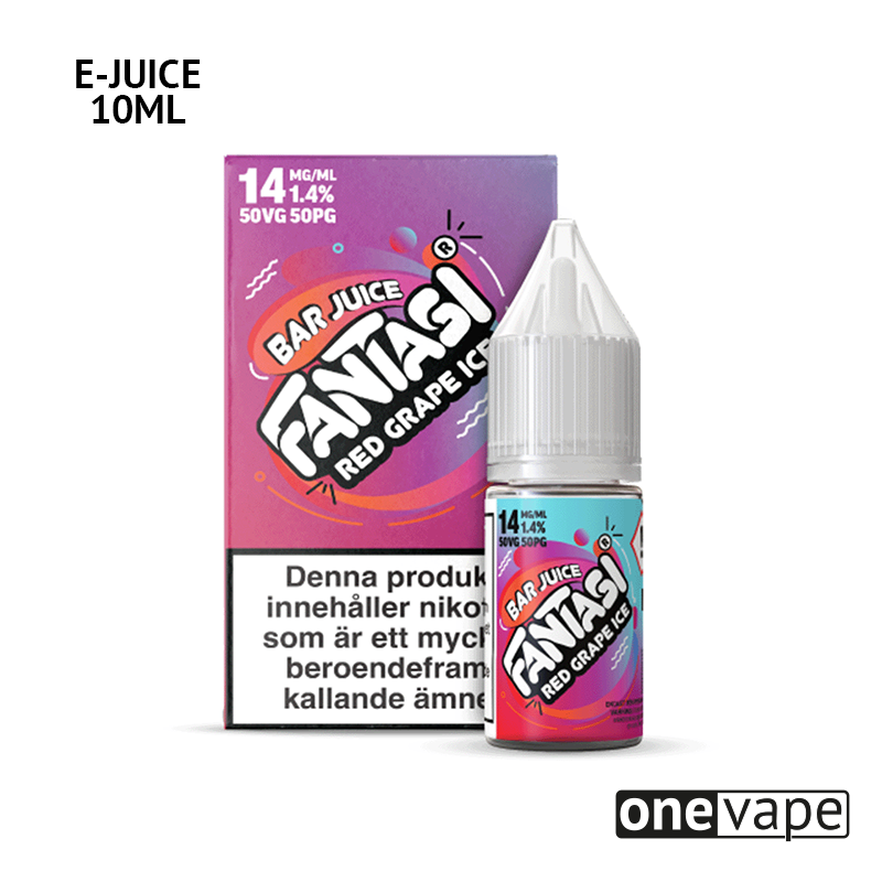 Fantasi Bar Salt - Red Grape Ice (10ml, Nic Salt)