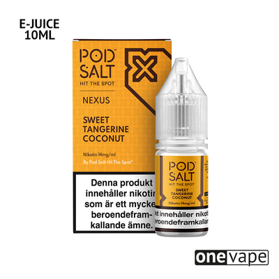 Nexus - Sweet Tangerine Coconut (10ml, Nic Salt)