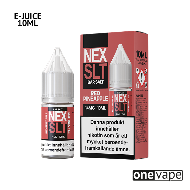 NEX SLT - Red Pineapple (10ml, Nic Salt)