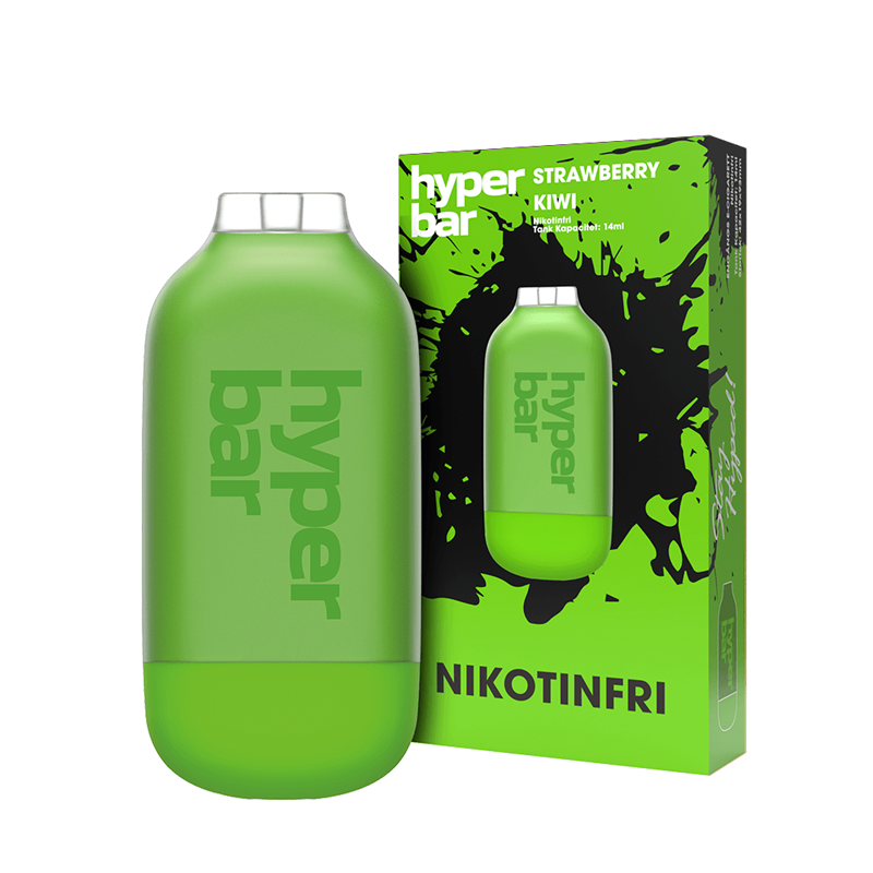 Hyper Bar ZERO Mesh Engångs Vape - Strawberry Kiwi