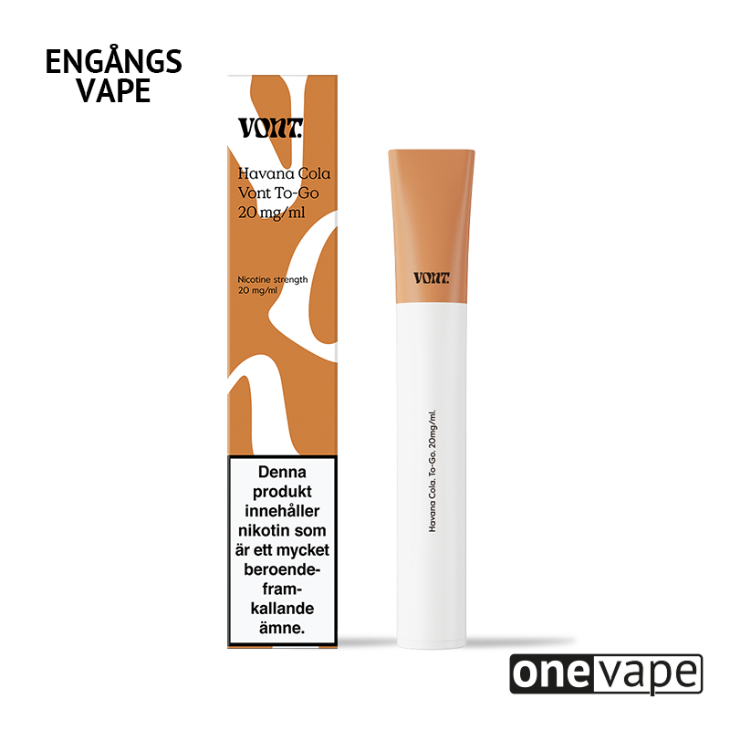 Vont To-Go Engångs Vape - Havana Cola