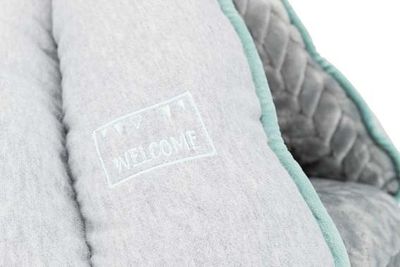 Kattigloo tipi grå-turkos