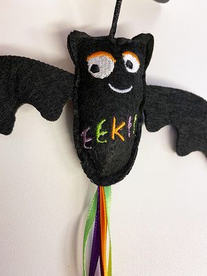 Kattspö fladdermus halloween