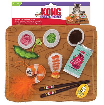 Kong Cat Sushi Pull-a-partz