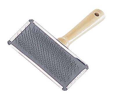 Karda med träskaft