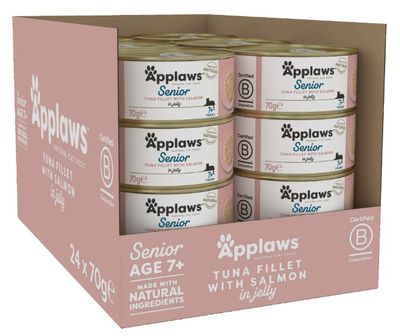 Applaws senior kattmat Tuna Salmon 70g