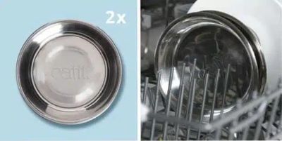 CatIt Pixi kattmatskål, 2 insatser