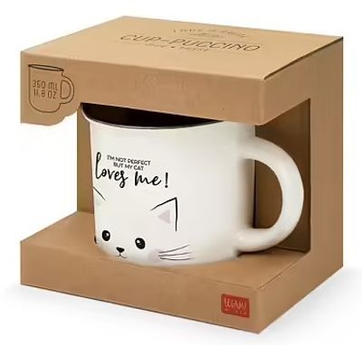 Mugg porslin MEOW